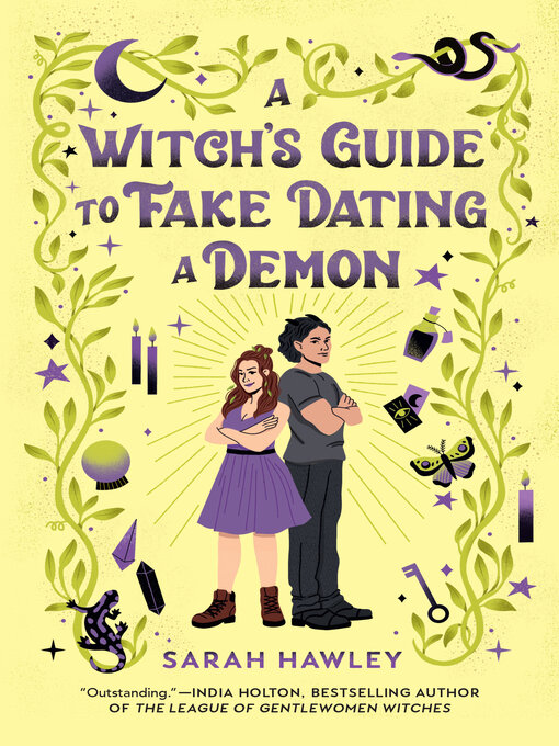 Title details for A Witch's Guide to Fake Dating a Demon by Sarah Hawley - Available